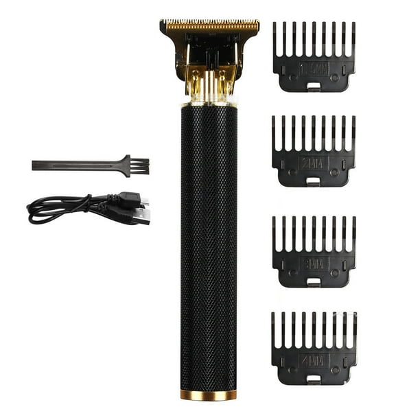 Cortapelos para hombres Recortadora de cuchillas en t profesional, para cortar el cabello, recortadora de corte de cabello portátil Vhermosa