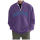thumbnail image 1 of Gibobby Sudaderas Hombre Felpa Stretch Cuello Redondo(Morado,G), 1 of 5