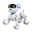 thumbnail image 4 of Juguete robot inteligente con luz, sonidos, música, , ojos LED, juguetes musicales, mascota robótica interactiva para niños de 3, 4, 5 y 6 años. Perro blanco, 4 of 8