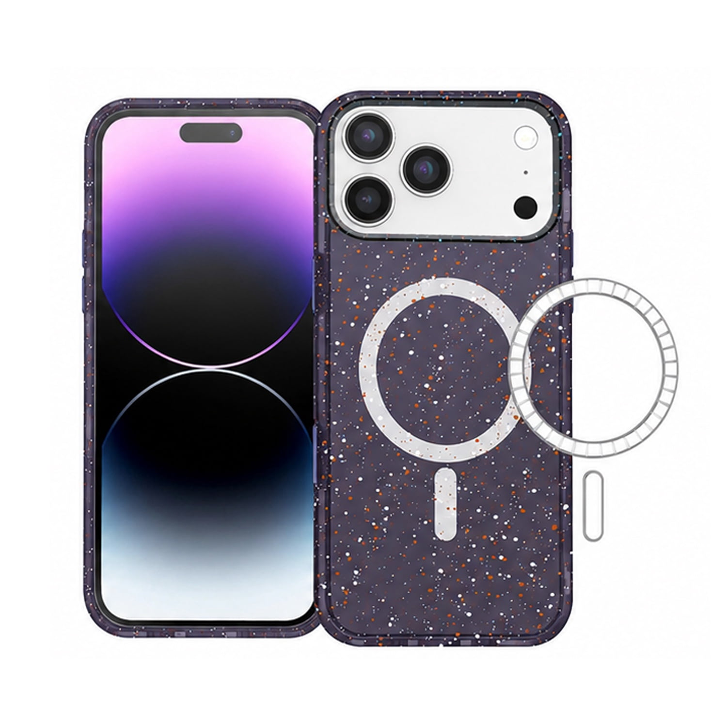 Splash - Ink Design Wireless Charging Case for iPhone 17 Pro Max