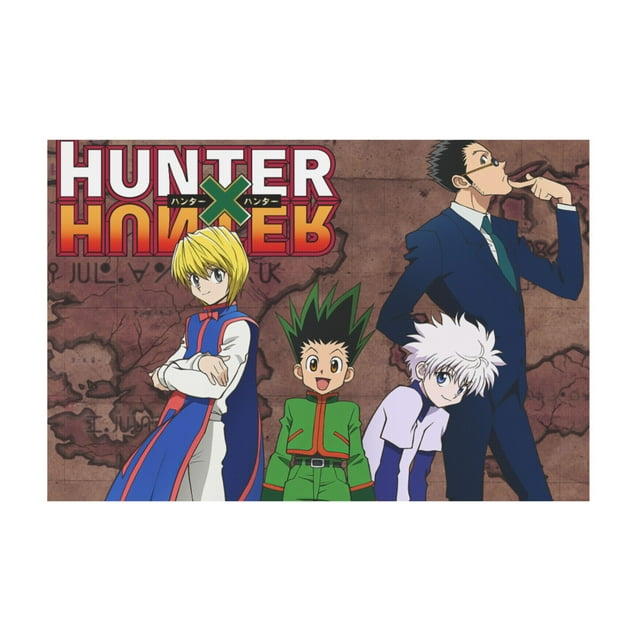 Qingyee Anime Canvas Poster Polyester Multi Size Decorative Poster,Hunter X Hunter Poster Anime Paint Decorative Poster Horizontal For Wall,Home,Indoor and Outdoor Decoration