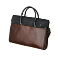 thumbnail image 5 of Abbraccia Male Briefcase Business Bag PU Leather Easy Carrying Sturdy Handbag Casual Shoulder Bag Work Bag Computer Bag for Work Office Brown, 5 of 9