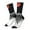 2 Black-2, variant on Abstract Red Sun Design Print Adult Socks for Men & Women,Calf Socks, Ankle Socks,Boots Socks,Breathable Casual Sock,Unisex Crew Socks