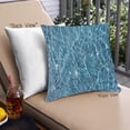 thumbnail image 1 of Ahgly Company Abstract Textures Coussin Extérieur, 18 Pouces par 18 Pouces, 1 of 6