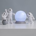 thumbnail image 2 of 4x Estatua de nórdico, estatuil de , estantería, pteado Sunnimix Figura estatua de astronauta, 2 of 7
