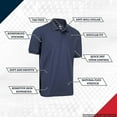 thumbnail image 3 of Premium Boys High Moisture Wicking Polo T Shirts, 3 of 6