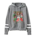 thumbnail image 2 of Christmas Hoodies for Women 2025 Long Sleeve Cute Dog Hooded Sweatshirt for Dog Lovers Pullover Tops, 2 of 3