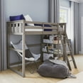 Better Homes and Gardens Kane Twin Loft Bed, Gray