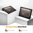 thumbnail image 5 of SaniMore for Amazon HD10 (2023) Case, Auto Sleep/Wake Rugged PC Tri-Fold Kickstand [Support iPad 1st/3rd Pencil Charging]  Shockproof Protective Case for Women Men, Cat, 5 of 10
