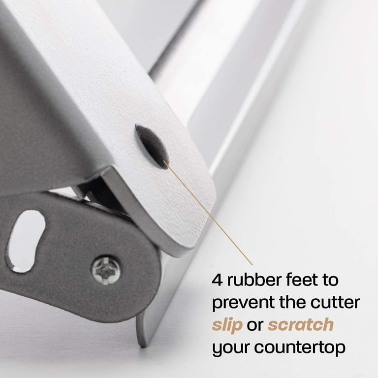 Paper Roll Cutter - Butcher Paper Dispenser - Heavy Duty 24 Inch Paper Roll