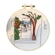 thumbnail image 2 of Kit de de escénico, hermoso arte hecho , con aro Manual en inglés Fabricación de regalos de Navidad para adultos, Sea Town, 2 of 9