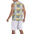 thumbnail image 2 of Naloa Sea Turtle Basketball Jersey Reversible Men's Mesh Athletic Sports Shirts Training Practice S-4XLX-Large, 2 of 6
