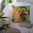 thumbnail image 3 of Shar Pei St Patrick's Fabric Decorative Pillow, 3 of 4