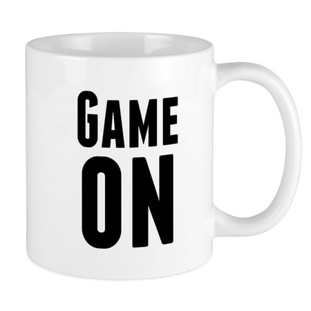 

CafePress - Game On Mugs - Ceramic Coffee Tea Novelty Mug Cup 11 oz