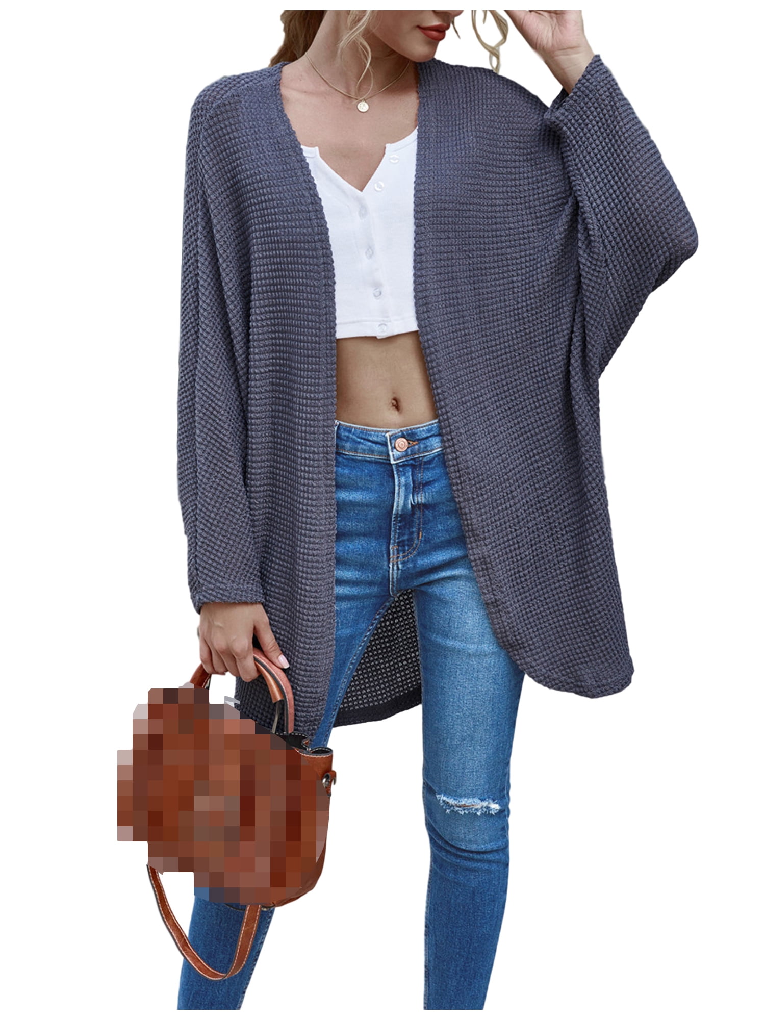 long knee length cardigan sweater