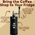 thumbnail image 4 of The Original Royal Brew Nitro Cold Brew Coffee Maker - Coffee Shop Quality Nitro Coffee at Home - 128 oz Extra Large Home Keg, Nitrogen Gas System Coffee Dispenser Kit - Use Nitrogen or Nitrous Oxide, 4 of 7