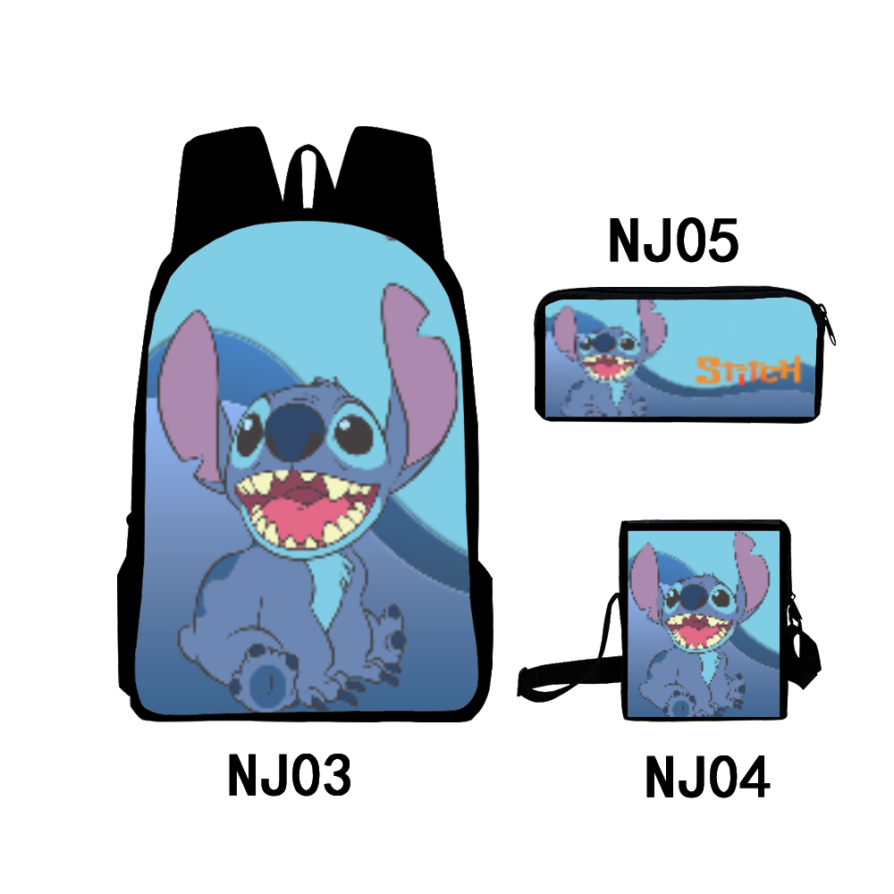 Lilo & Stitch Student Casual Bag School Girl Shoulder Bag For Teenager