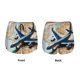 thumbnail image 3 of Balery Airplane World Map Adventure Pantalones cortos deportivos para mujer con forro y dos bolsillos, elásticos, para entrenamiento, gimnasio, yoga-Small, 3 of 7