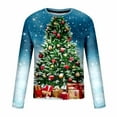 thumbnail image 1 of CEHVOM T-Shirt pour Hommes Décontracté à Col Rond à Manches Longues, Chandail, Imprimé 3D, Imprimé Réaliste, Soldes, 1 of 3