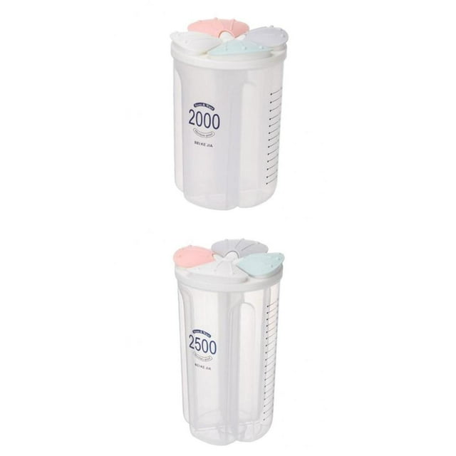 de almacenamiento de alimentos de cocina, contenedor de almacenamiento de granos, seldas para nueces de cereales Baoblaze recipientes dispensadores de cereales
