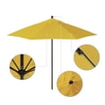 thumbnail image 2 of California Umbrella Venture 9' Bronze Market Umbrella in Lemon, 2 of 5