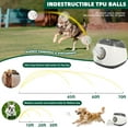 thumbnail image 6 of Elevon Dog Ball Thrower Launcher, Automatic Ball Launcher for Large Dogs, Interactive Dog Toy with Three Ranges, Includes 3 ETPU Balls and a Data Line, Suitable for Large Dogs, Gray/White, 6 of 7