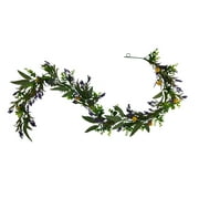 Mainstays 72in Indoor Artificial Floral Garland, Eucalyptus, Yellow Color,  Materal: Polyethylene