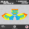 thumbnail image 3 of Kalair GFX Graphics Kit for Kawasaki KX250F (2004-2005) Rail Series, 3 of 5