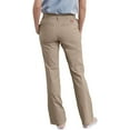 thumbnail image 2 of Ladies' Slim Fit Boot Cut Stretch Twill Pant - DESERT SAND _04 - S, 2 of 3