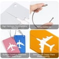thumbnail image 4 of WWW Clearance Sale Office&Craft&Stationery Boarding Pass For Overseas Travel Luggage Tag Tag Metal Luggage Tags Drop Bags Luggage Boarding Pass Aircraft Boarding Pass, 4 of 4
