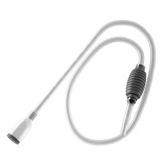 Blarkrus Fish Tank Siphon Cleaner, 59 in Hose with Soft Nozzle, Quick Drain for Fresh & Saltwater Aquariums