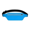 thumbnail image 4 of Bolsa para correr con cinturón de entrenamiento físico, cartera, bolso moderno, riñonera para desplazamientos, senderismo, viajes, deportes de azul, 4 of 8