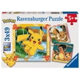 thumbnail image 1 of Rompecabezas Ravensburger Pokémon 3x49 Piezas 21x21 cm 5+, 1 of 5