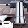 thumbnail image 3 of Coffee Maker,2-4-6-9-12 Cup Stovetop Coffee Maker Stainless Steel Italian Moka Espresso Cafeteira Expresso Percolator Moka - Type 600ML, 3 of 4
