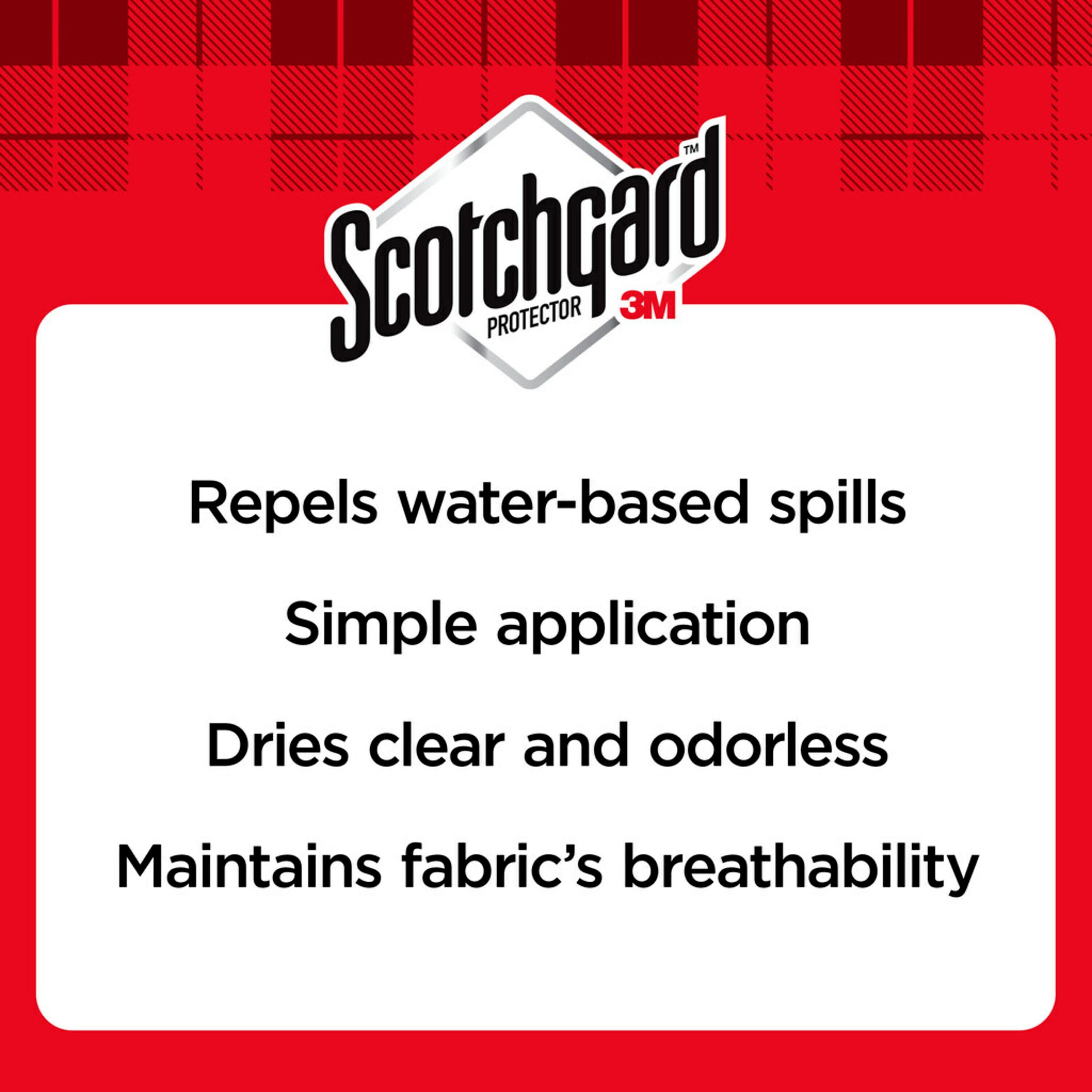 Scotchgard Fabric Water Shield Water Repellent Spray, One 10 oz Can - image 4 of 13