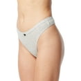 thumbnail image 5 of No Boundaries Solid Floral Polka Dot Cotton Liner Thong Panty (Women's) 5 Pack, 5 of 6