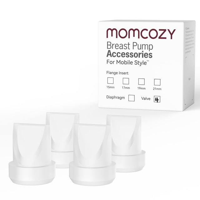 Accesorios para extractores de leche Momcozy Mobile Style M6, 4 piezas