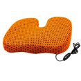 thumbnail image 3 of Cojín de espuma viscoelástica para asiento - Almohada para ciática, cóccix, respaldo - Cojín para soporte de naranja Baoblaze Cojín de asiento de espuma viscoelástica, 3 of 6