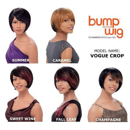 Sensationnel Bump Human Hair Wig Vogue Crop Summer