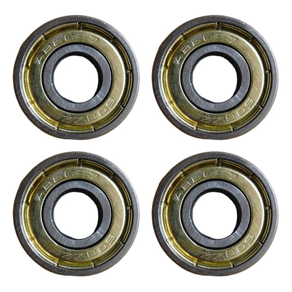 Wswqop 4 Pcs Wheelchair Bearings Front Caster Bearings Replacements, No vibration,