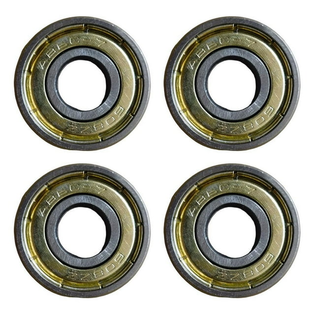 4 Rodamientos de Rueda Delantera para Silla de Ruedas, Diámetro de 0,9 Pulgadas para Estándar