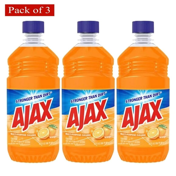 Ajax Nettoyant Multi Usage Orange 500ml (Taille du Bonus - 500g) (Pack de 3)