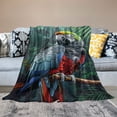 thumbnail image 2 of Orinice Parrot Blankets Throw Super Soft Warm Plush Fluffy Lightweight Cozy Fuzzy Blankets for Children Teens, Young Girls Or Adult for Couch Bed Sofa  40x50in, 2 of 6