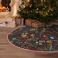thumbnail image 5 of Bingfone Christmas Tree Skirt Mat Christmas Decoration Interior 30" -BBQ Barbecue Grill, 5 of 6