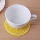 thumbnail image 3 of Mantel individual de silicona antideslizante con diseño de frutas, almohadilla para taza de mesa con aislamiento redondo (4) Tmvgtek suministros de cocina, 3 of 6