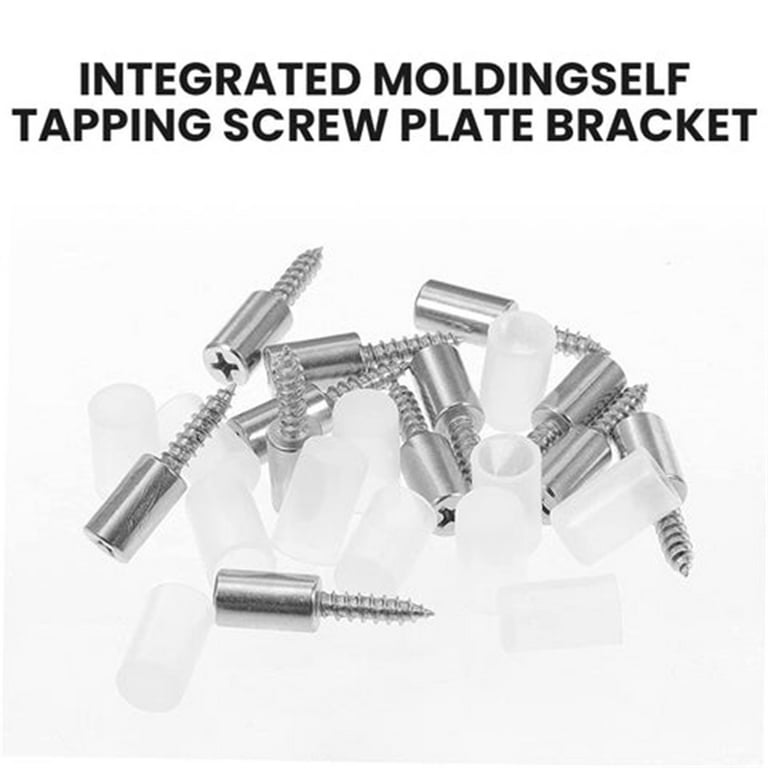 Shelf Pegs Bracket Screws Laminate Support Self-tapping Screw with Non-Slip  Sleeve Homemade Cabinet Glass Holder Partition Nail - AliExpress