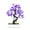 Purple, variant on ZFSBZBS Artificial Plants Bonsai Trees Plants ,Greenery Bonsai Tree Desktop Display ,Simulation Living Room Zen Garden Decoration Indoor Home Décor White