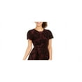 thumbnail image 2 of Vince Camuto Women's Burnout Lace Fit & Flare Dress Black Size 0, 2 of 3
