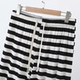thumbnail image 6 of JUSLIO Pants for Women Striped Fashion Casual Drawstring Elastic Waist Pants, 6 of 8