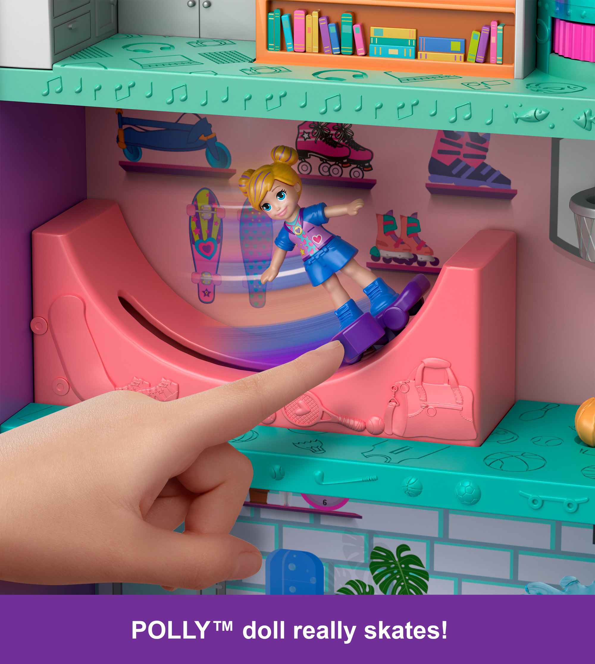 polly pocket pollyville mega mall